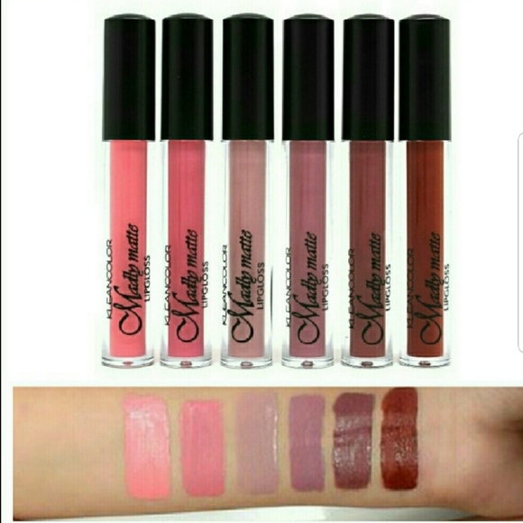 Kleancolor Other - 6 pc MADLY MATTE LIQUID LIPSTICKS SET FALL